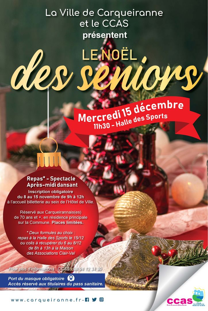Colis de Noël pour les seniors - Ville de Villeneuve-lès-Maguelone